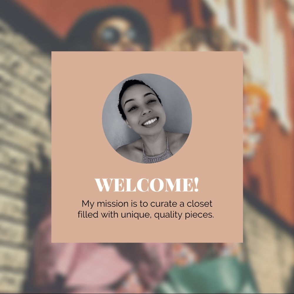 Welcome to my closet!